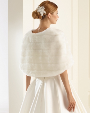 Braut Bolero Bianco Evento 2019 E139 2 Sissi Brautmoden Magdeburg