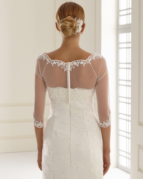 Braut Bolero Bianco Evento 2019 E150 2 Sissi Brautmoden Magdeburg