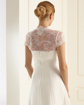 Braut Bolero Bianco Evento 2019 E152 2 Sissi Brautmoden Magdeburg