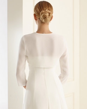 Braut Bolero Bianco Evento 2019 E167 2 Sissi Brautmoden Magdeburg
