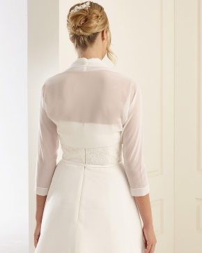 Braut Bolero Bianco Evento 2019 E197 2 Sissi Brautmoden Magdeburg