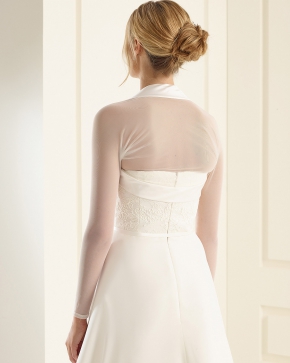 Braut Bolero Bianco Evento 2019 E225 2 Sissi Brautmoden Magdeburg