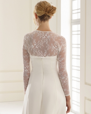 Braut Bolero Bianco Evento 2019 E230 2 Sissi Brautmoden Magdeburg