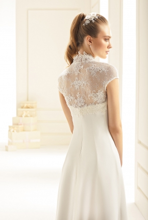 Braut Bolero Bianco Evento 2019 E245 2 Sissi Brautmoden Magdeburg