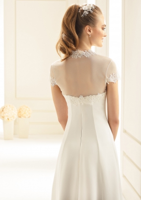Braut Bolero Bianco Evento 2019 E250 1 2 Sissi Brautmoden Magdeburg