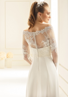 Braut Bolero Bianco Evento 2019 E256 2 Sissi Brautmoden Magdeburg