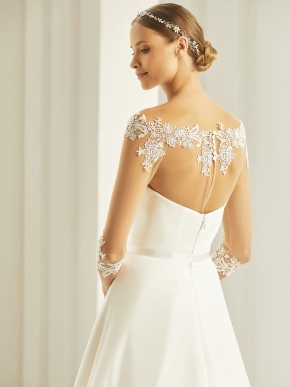 Braut Bolero Bianco Evento 2019 E265 2 Sissi Brautmoden Magdeburg