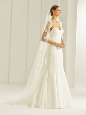 Brautschleier 2019 Bianco Evento Bridal Veil S256 1 Sissi Brautmoden Magdeburg