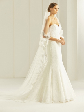 Brautschleier 2019 Bianco Evento Bridal Veil S258 1 Sissi Brautmoden Magdeburg