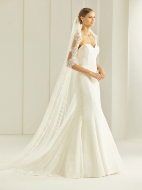 Brautschleier 2019 Bianco Evento Bridal Veil S280 1 Sissi Brautmoden Magdeburg