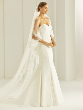 Brautschleier 2019 Bianco Evento Bridal Veil S285 1 Sissi Brautmoden Magdeburg