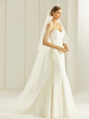Brautschleier 2019 Bianco Evento Bridal Veil S301 1 Sissi Brautmoden Magdeburg