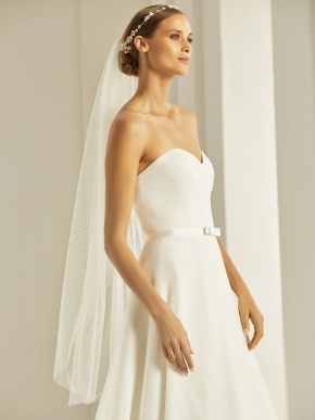 Brautschleier 2019 Bianco Evento Bridal Veil S303 1 Sissi Brautmoden Magdeburg