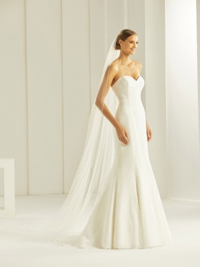 Brautschleier 2019 Bianco Evento Bridal Veil S305 1 Sissi Brautmoden Magdeburg