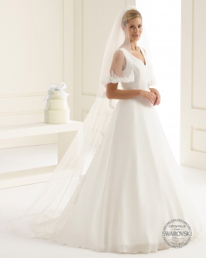 Brautschleier 2019 S167 1 Sissi Brautmoden Magdeburg