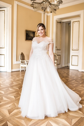Mode De Pol Lovely 2019 Brautkleid LO 62T 01 Sissi Brautmoden Magdeburg