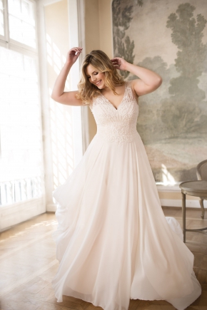 Mode De Pol Lovely 2019 Brautkleid LO 77T 01 Sissi Brautmoden Magdeburg