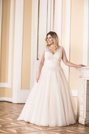 Mode De Pol Lovely 2019 Brautkleid LO 87T 01 Sissi Brautmoden Magdeburg