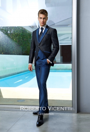 Roberto Vicentti Hochzeitsanzueg 50 19 320 Club Of Mens Herrenmode Sissi Brautmoden Magdeburg