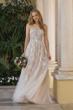 Sincerity Bridal 2019 Brautkleid 44073 Blush FF Sissi Brautmoden Magdeburg