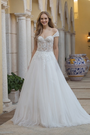 Sincerity Bridal 2019 Brautkleid 44076 FF Sissi Brautmoden Magdeburg