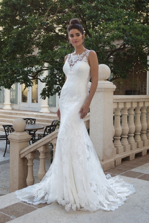 Sincerity Bridal 2019 Brautkleid 44077 FF Sissi Brautmoden Magdeburg