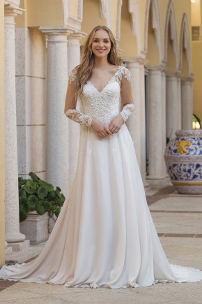 Sincerity Bridal 2019 Brautkleid 44098 FF Sissi Brautmoden Magdeburg