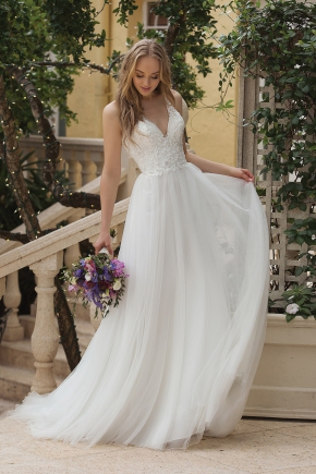 Sincerity Bridal 2019 Brautkleid 44105 Ivory FF Sissi Brautmoden Magdeburg