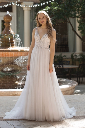 Sincerity Bridal 2019 Brautkleid 44105 Lavender Blush Multi FF Sissi Brautmoden Magdeburg