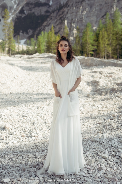 Le Rina 2020 Brautkleid Cardigan 04 20C Sissi Brautmoden Magdeburg