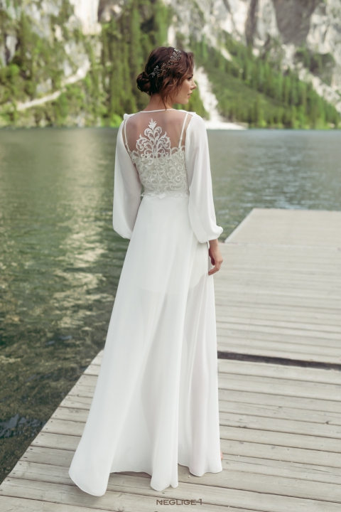 Le Rina 2020 Brautkleid Neglige 1 1 Sissi Brautmoden Magdeburg