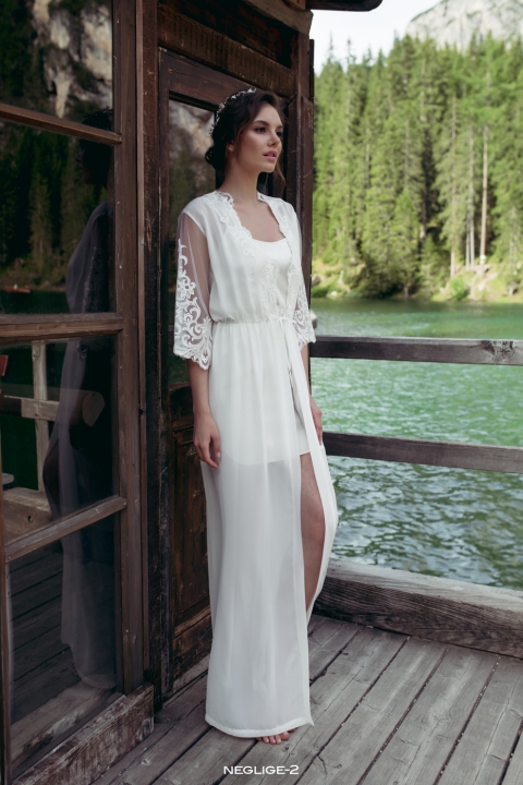 Le Rina 2020 Brautkleid Neglige 2 Sissi Brautmoden Magdeburg