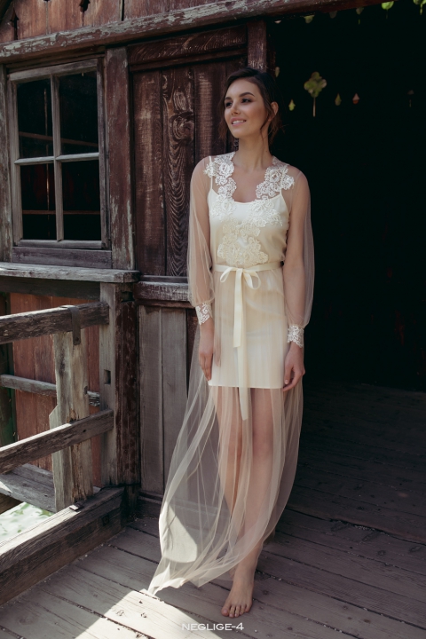 Le Rina 2020 Brautkleid Neglige 4 Sissi Brautmoden Magdeburg