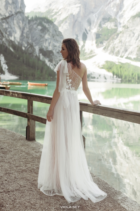 Le Rina 2020 Brautkleid Viola Set1 Sissi Brautmoden Magdeburg