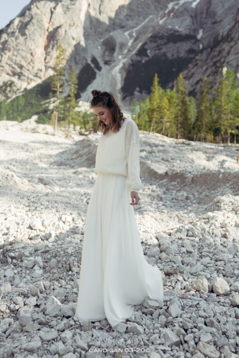 Le Rina 2020 Brautkleid Cardigan 03 20C Sissi Brautmoden Magdeburg