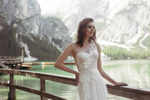 Le Rina 2020 Brautkleid Viola Set2 Sissi Brautmoden Magdeburg