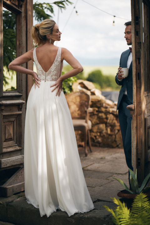 Annais Ola La 2024 Brautkleid Lina back Sissi Brautmoden Magdeburg