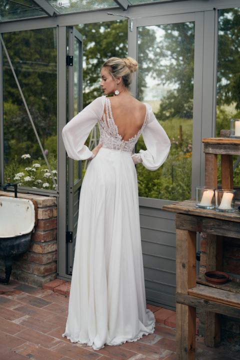 Annais Ola La 2024 Brautkleid Romassima back Sissi Brautmoden Magdeburg