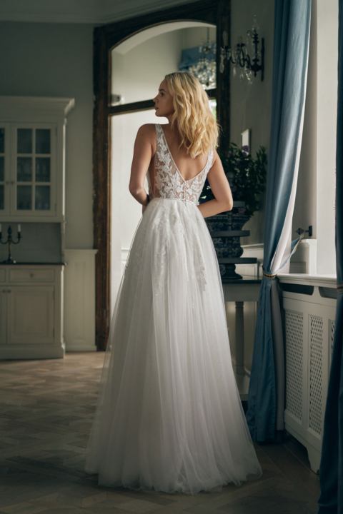 Annais Ola La 2024 Brautkleid Valeria back Sissi Brautmoden Magdeburg