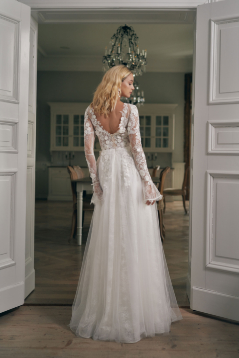 Annais Ola La 2024 Brautkleid Vincenza back Sissi Brautmoden Magdeburg
