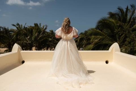 Bridalstar Curvy 2024 großen Größen Brautkleid Inge back 2 Sissi Brautmoden Magdeburg