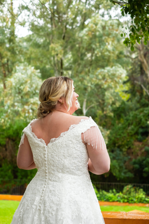 Bridalstar Curvy 2024 großen Größen Brautkleid Jahlayza Back Close Sissi Brautmoden Magdeburg