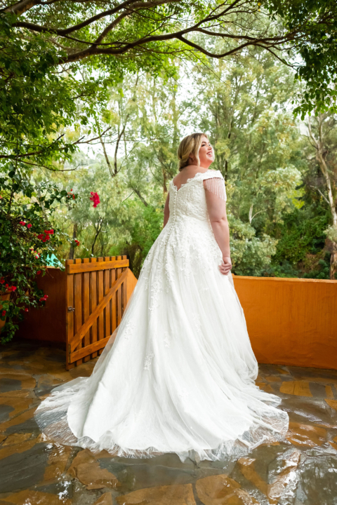 Bridalstar Curvy 2024 großen Größen Brautkleid Jahlayza Back Sissi Brautmoden Magdeburg