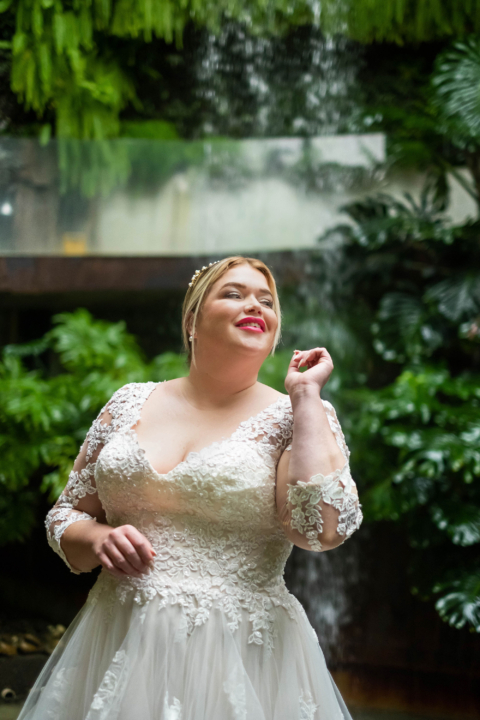 Bridalstar Curvy 2024 großen Größen Brautkleid Juniper Front Close (2) Sissi Brautmoden Magdeburg