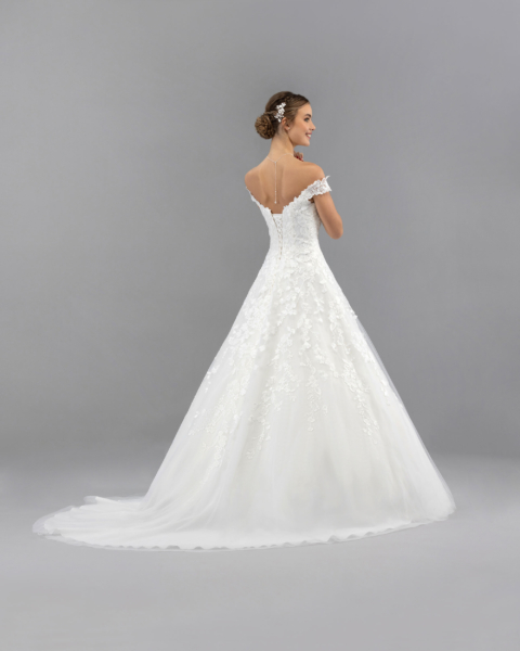 Eglantine 2024 Brautkleid C24 FUCHSIA 38287 Sissi Brautmoden Magdeburg