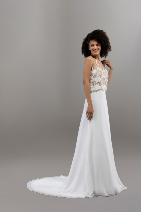 Eglantine 2024 Brautkleid C24 J3 FLUETTE 41502 Sissi Brautmoden Magdeburg