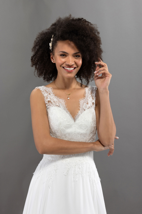 Eglantine 2024 Brautkleid C24 J3 FOSSILE 41649 Sissi Brautmoden Magdeburg