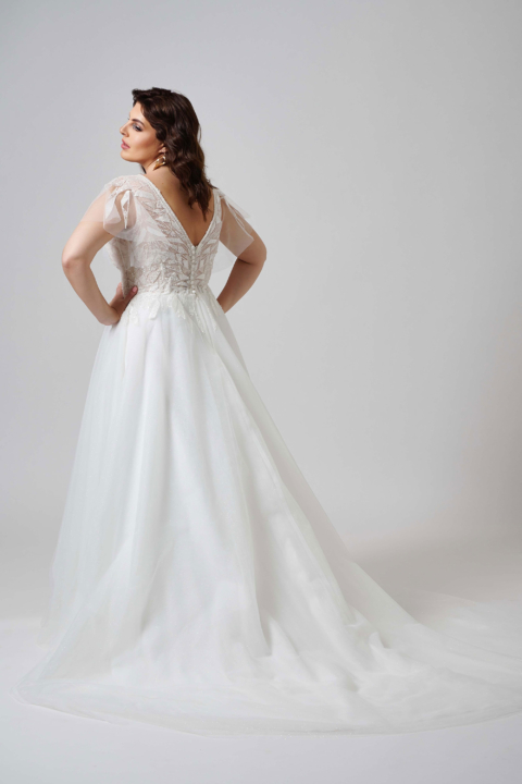 Lovely Plus Size 2024 großen Größen Brautkleid LO 406T 02 Sissi Brautmoden Magdeburg