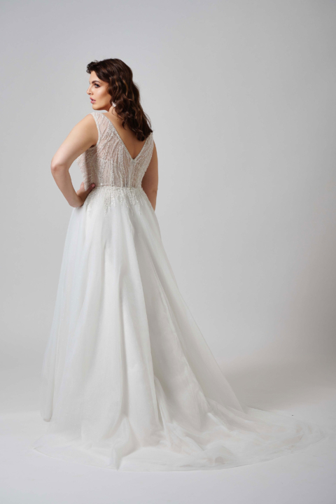 Lovely Plus Size 2024 großen Größen Brautkleid LO 409T 02 Sissi Brautmoden Magdeburg