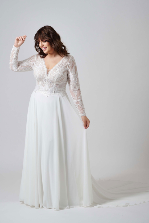 Lovely Plus Size 2024 großen Größen Brautkleid LO 410T 02 Sissi Brautmoden Magdeburg